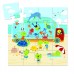 Puzzle -The aquarium - 16pcs